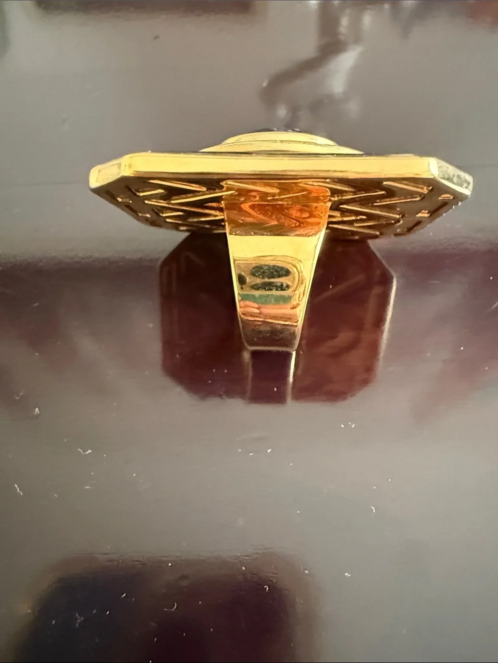 House of Harlow 1960 gold toned